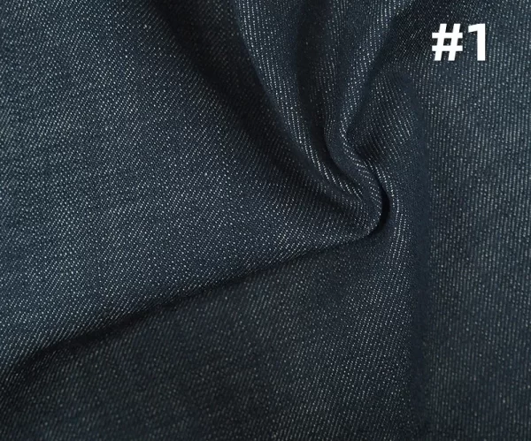 13 oz Denim Right Hand Twill Blue Classic Cotton Fabric Horizontal Vertical Slubby Selvedge Denim Trousers Jacket Fabric W287526 - Image 3