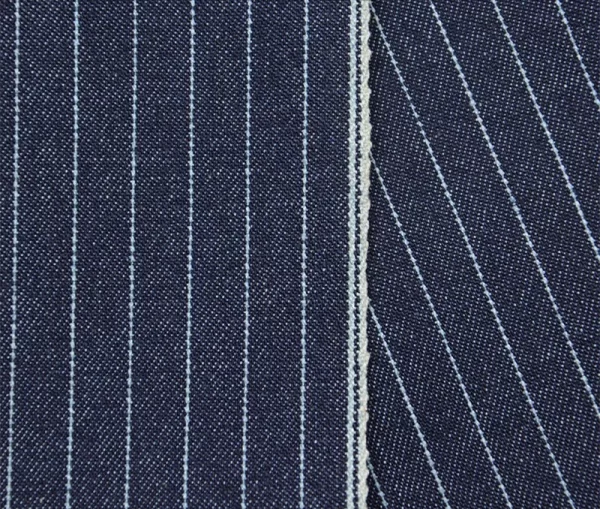 13oz Blue And White Striped Denim Fabric Best Selvedge Jeans Denim Textile Manufacturers W83423 - Image 2