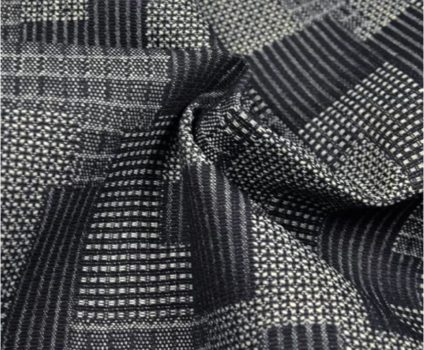 13oz Cottton Denim Jacquard Fabric Supplier Indigo Denim Textile Jeans Cloth Material Wholesale 2