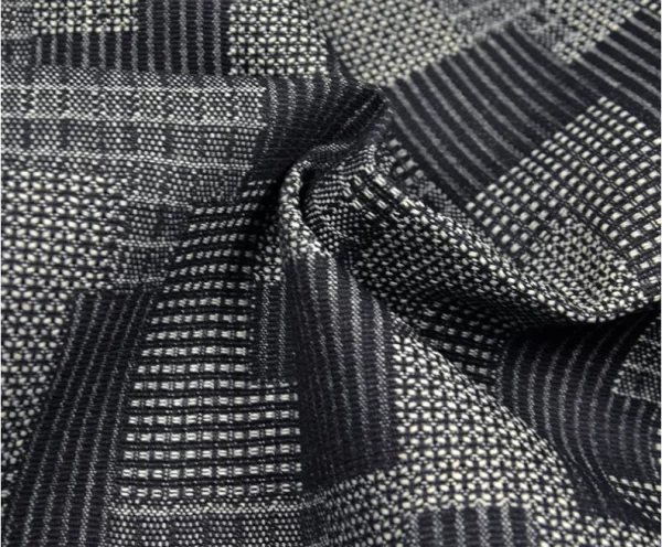 13oz Cottton Denim Jacquard Fabric Supplier Indigo Denim Textile Jeans Cloth Material Wholesale - Image 3