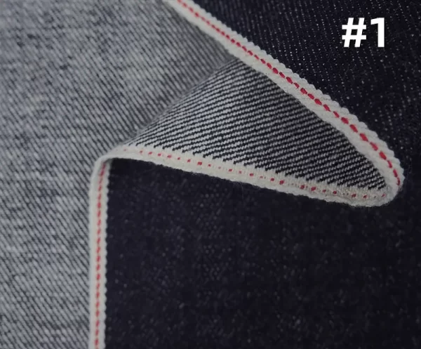 14.2oz Slubby 14 Oz Denim Jeans Classic Heavy Selvedge Denim Fabric Cotton Horizontal Slubby Selvage Denim Fashion Fabric W287523