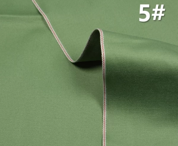 Armygreen Selvedge Denim Shirting Fabric