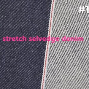 10.5oz Selvedge Stretch Jeans Fabric Manufacturers Selvage Skinny Jeans Premium Denim Material Suppliers W186517