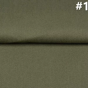 11 2oz Premium Armygreen Dyed Fabric 380gsm Khaki Heringbone Pants Dress Coat Cloth Supplier W1302193 1