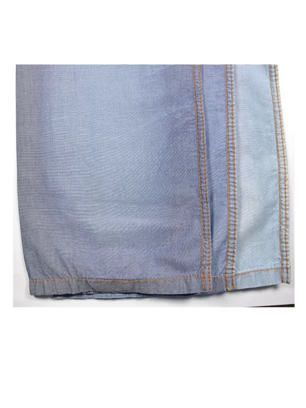 4.2 Oz Plain Denim Shirting Fabric Manufacturers Chambray Denim Dress Cloth Material Wholesale Suppliers Free Shipping W185810 - Image 6