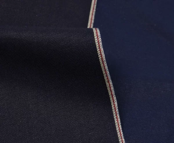 8Oz Indigo Warp Indigo Weft Selvage Denim Shirt Mateiral Premium Selvedge Denim Fabric Manufacturers W187013