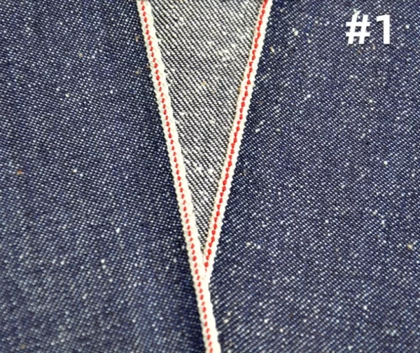 9.5 Oz Selvedge Neppy Denim Dresses Material Selvage Straight Leg Raw Denim Good American Jeans Fabric W187117