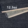 12.3oz Long Jean Shirt Cloth Dark Blue Selvedge Slub Denim Fabric Right Twill Selvage Premium Denim Manufacturers W281925