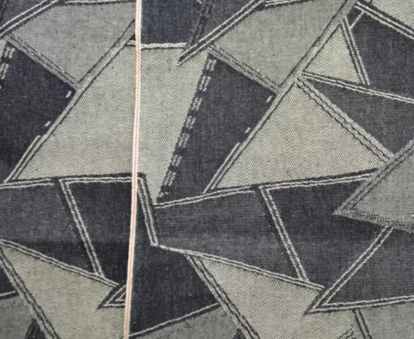 12.4oz Cotton Slub Selvedge Jacquard Denim Fabric Suppliers Upholstery Shoes Selvage Denim Textile Manufacturers W283525DY - Image 3