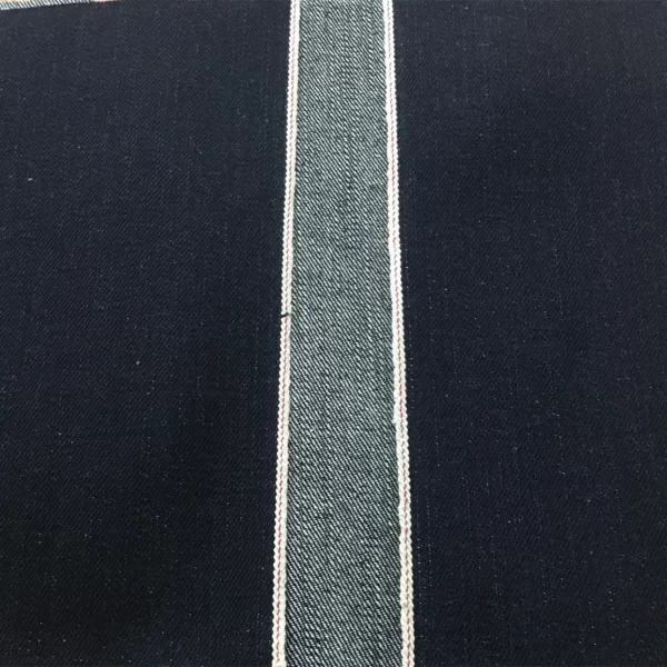 16.7oz Indigo Selvage Heavy Denim Jeans Fabric Dark Blue Unwashed Selvedge Denim Cloth For Cowboy Jacket W3628302E - Image 3