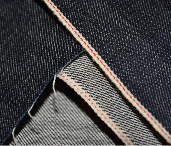 12.8oz Best Selvedge Jeans Slub Raw Selvedge Denim Wholesale Sparkling Red Selvage Jeans Fabric By The Yard Suppliers W28362