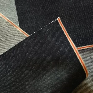 13oz Right Hand Twill Selvedge Denim Fabric Manufacturers Orange Selvage Denim Slubby Jeans Cloth By The Yard Free Ship W283021