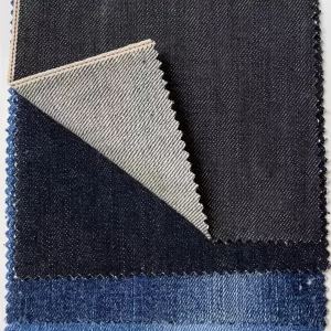 14oz Stretch Selvedge Denim Fabric 30/31 Inch Stretch Jeans Indigo Blue Selvedge Denim Material By The Yard Free Ship W3202312