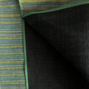 10.5oz Rainbow Selvedge Denim Material Suppliers Dark Blue Stretch Raw Denim Fabric For Selvedge Jeans Dresses Free Ship W135017