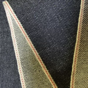 14.5oz Left Hand Twill Selvedge Denim Material By The Yard Free Ship Indigo Blue Slub Denim Jeans Fabric Manufacturers W383832