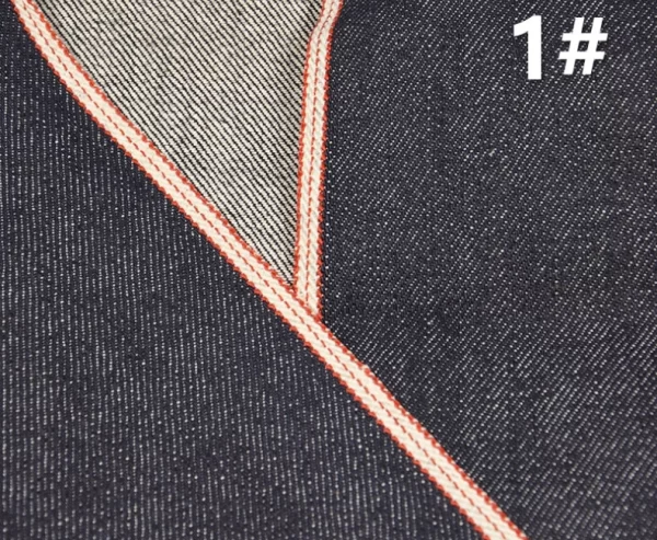 13.3oz Designer Love Style Red Selvedge Denim Fabric Blue Grey Selvage Slub Denim Jeans Cloth For Wathes Shoes Bags W28642