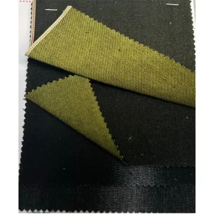 11.6oz Stretch Custom Selvedge Denim Fabric By The Yard Backside Green Selvedged Jeans Cloth Wholesale W2302225