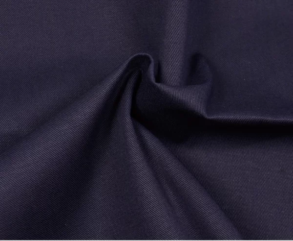 8.4oz Cowboy Shirt Left Hand Twill Raw Denim Material Blue Warp Black Weft Jeans Fabric Suppliers W187413n