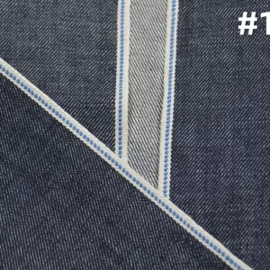 13.5oz Rope Dye Selvedge Denim Fabric Wholesale Selvage Jacket Shirt Raw Denim Material Suppliers W28462B