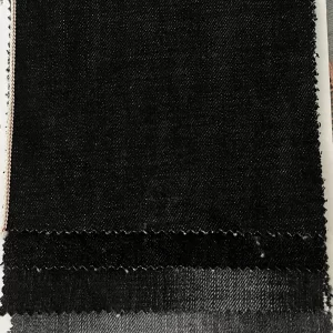 15oz Black Selvedge Denim Fabric Wholesale 3000Yards Stock Selvedge Jeans Cloth By The Yard Jean Selvedge Denim Textile W3301374