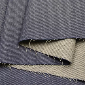 8.7oz Stretch Raw Denim Material Suppliers 98 Cotton 2 Spandex Mercerizing Quality Jeans Cloth Manufacturers W185318An