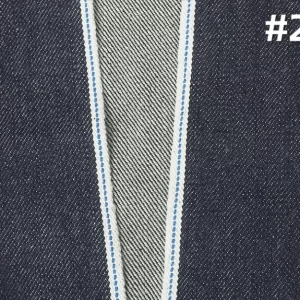 20 oz Denim Jeans Cloth Wholesale 3/1 Weft Light Khaki Heavyweight Selvedge Denim Fabric Raw Denim By The Yard W387838