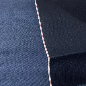 20oz Indigo x Royal Blue Custom Selvedge Denim Fabric Manufacturers Selvedge Denim Material Wholesale BlueSelvedge Cloth W361520