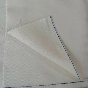 13.2 oz White Selvedge Denim Fabric For Making Jeans Upholstery By The Yard PFD Salvedge Jeans Cloth Wholesale W2620727-2