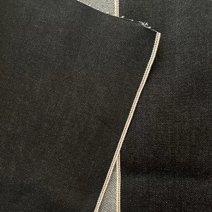 15.6oz Indigo Selvedge Denim Fabric Supplier 100%Cotton Raw Selvage Jeans Cloth Manufacturers W366033
