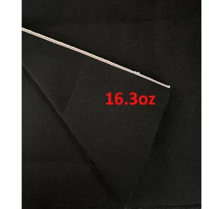 16.3oz Black x Black Selvedge Denim Fabric Manufacturers By Yard Black Selvage Jeans Cloth Wholesale W366037k-2kr