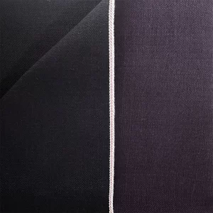 15oz Weft Purple Core Selvedge Denim Fabric By The Yard Pink Raw Selvage Jeans Cloth Customized W38203