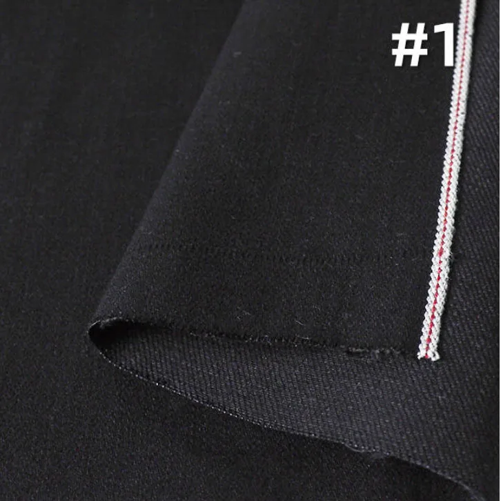 15 oz Black Selvedge Denim Textile Manufacturers Black Raw Denim By The Yard Yet Black Selvage Jeans Cloth Wholesale W388031 4 15 oz Black Selvedge Denim Textile Manufacturers Black Raw Denim By The Yard Yet Black Selvage Jeans Cloth Wholesale W388031 - Image 4