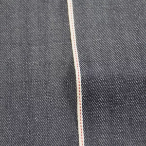 Homepage 2 11.46oz 98.4%Cotton 1.6% Stretch Selvedge Denim Jacket Red Selvage Denim Jean Fabric Suppliers W285625