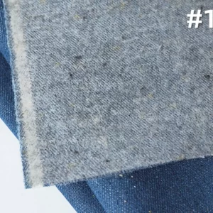 13.5 oz Light Blue Selvedge Denim Material Per Yard Speckled Gray Rainbow Raising Selvage Jeans Cloth For Denim Jacket W287927B